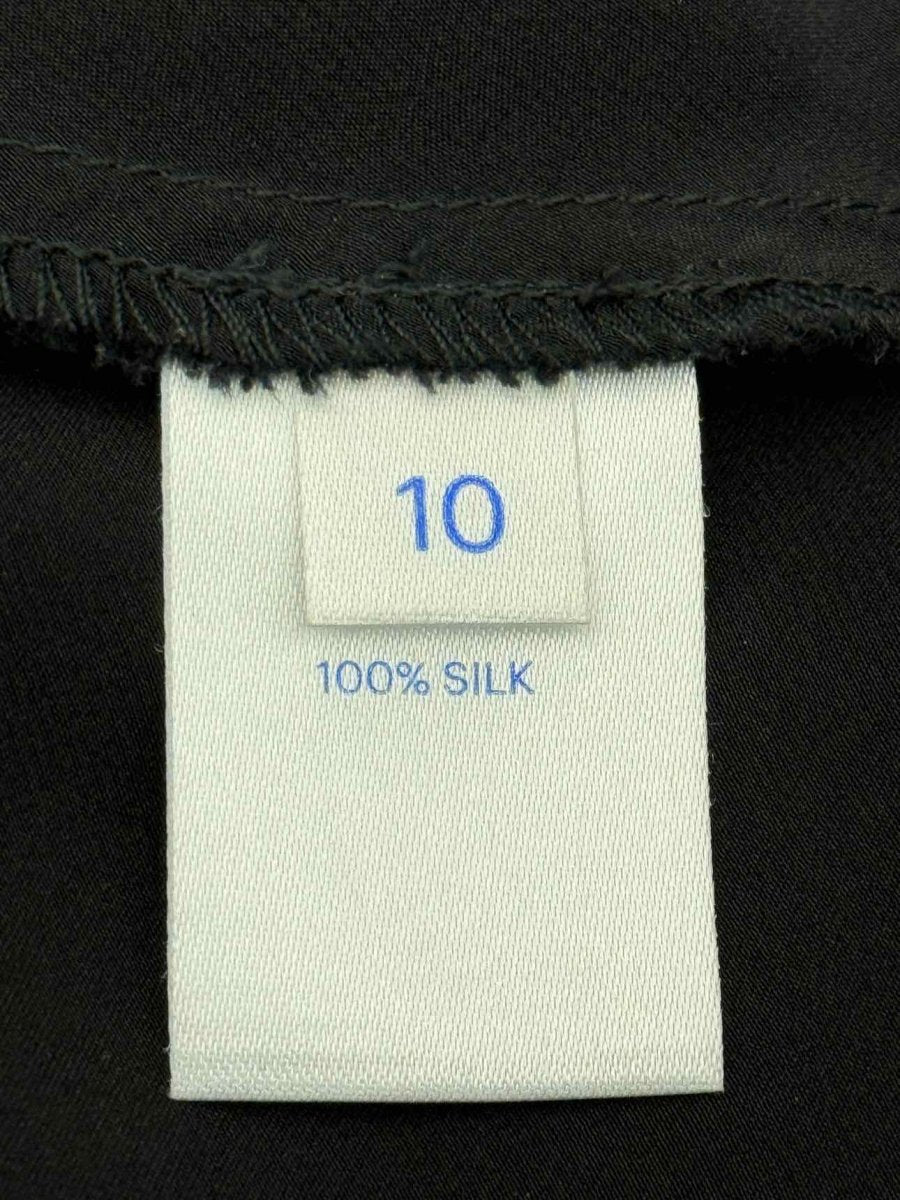 Pre - loved RAEY Asymmetric Black Size US 10 Midi Skirt at Reems Closet