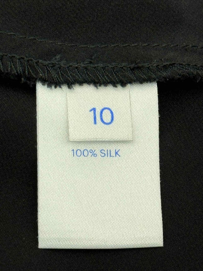 Pre - loved RAEY Asymmetric Black Size US 10 Midi Skirt at Reems Closet