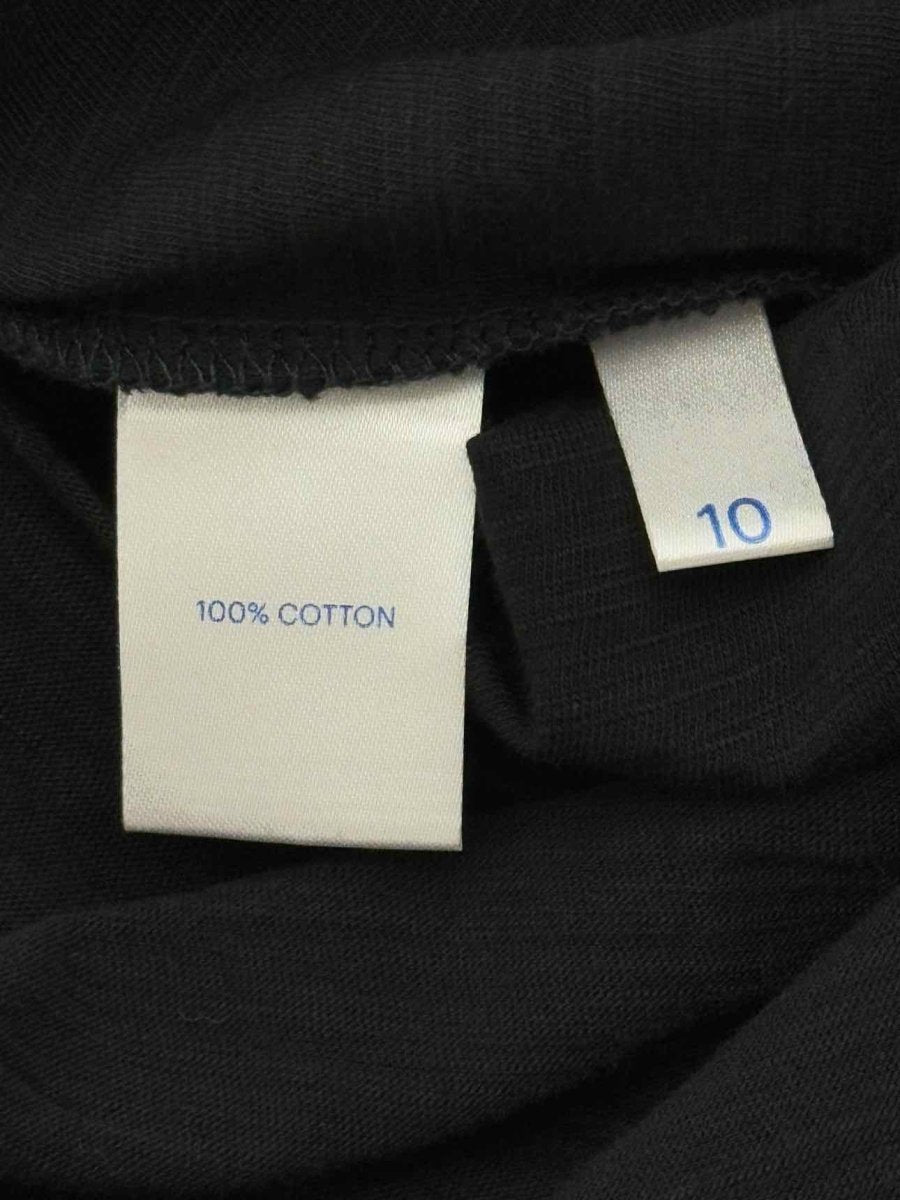 Pre - loved RAEY Black Size US 10 T-shirt at Reems Closet