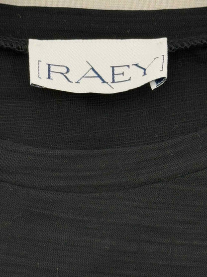 Pre - loved RAEY Black Size US 10 T-shirt at Reems Closet