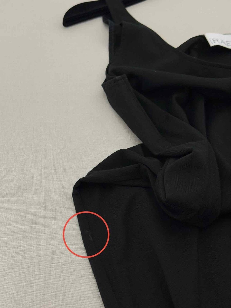 Pre - loved RAEY Black Size US 8 Midi Dress at Reems Closet