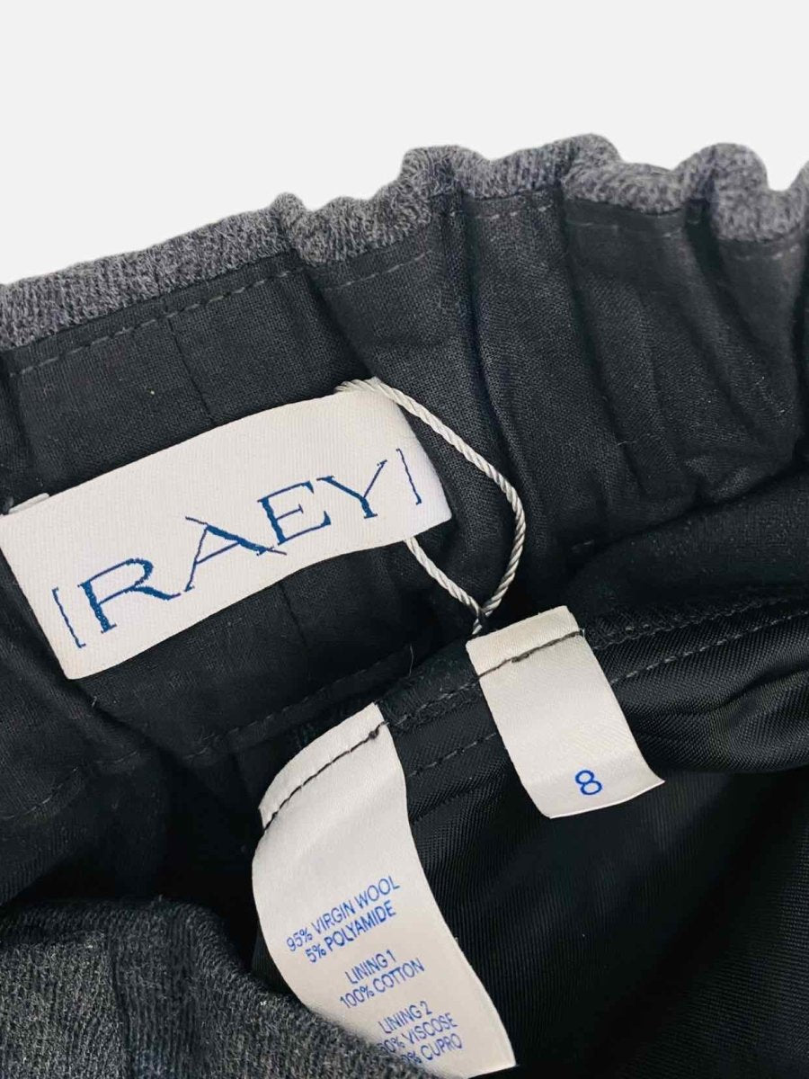 Pre - loved RAEY Crop Grey Pants at Reems Closet