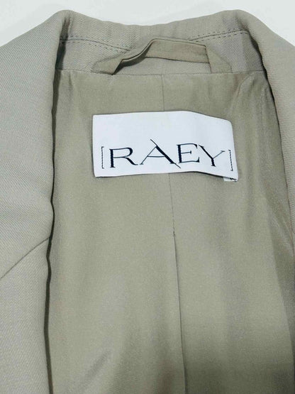 Pre - loved RAEY Grey Size US 2 Jacket & Pants Outfit at Reems Closet