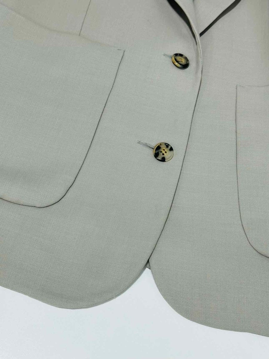 Pre - loved RAEY Grey Size US 2 Jacket & Pants Outfit at Reems Closet