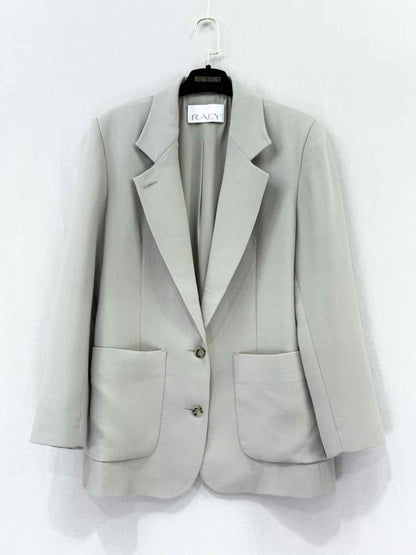 Pre - loved RAEY Grey Size US 2 Jacket & Pants Outfit at Reems Closet