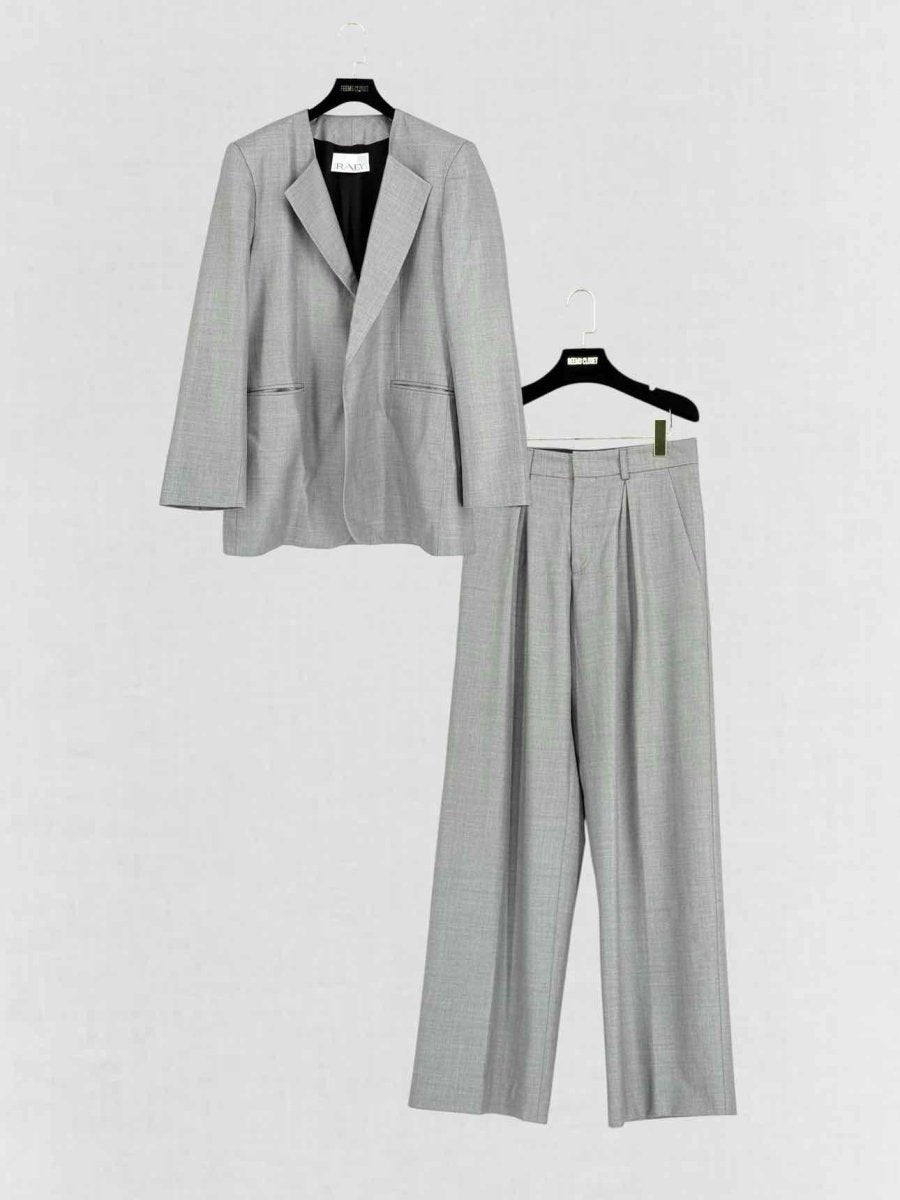 Pre - loved RAEY Grey Size US 8 Outfit Set at Reems Closet