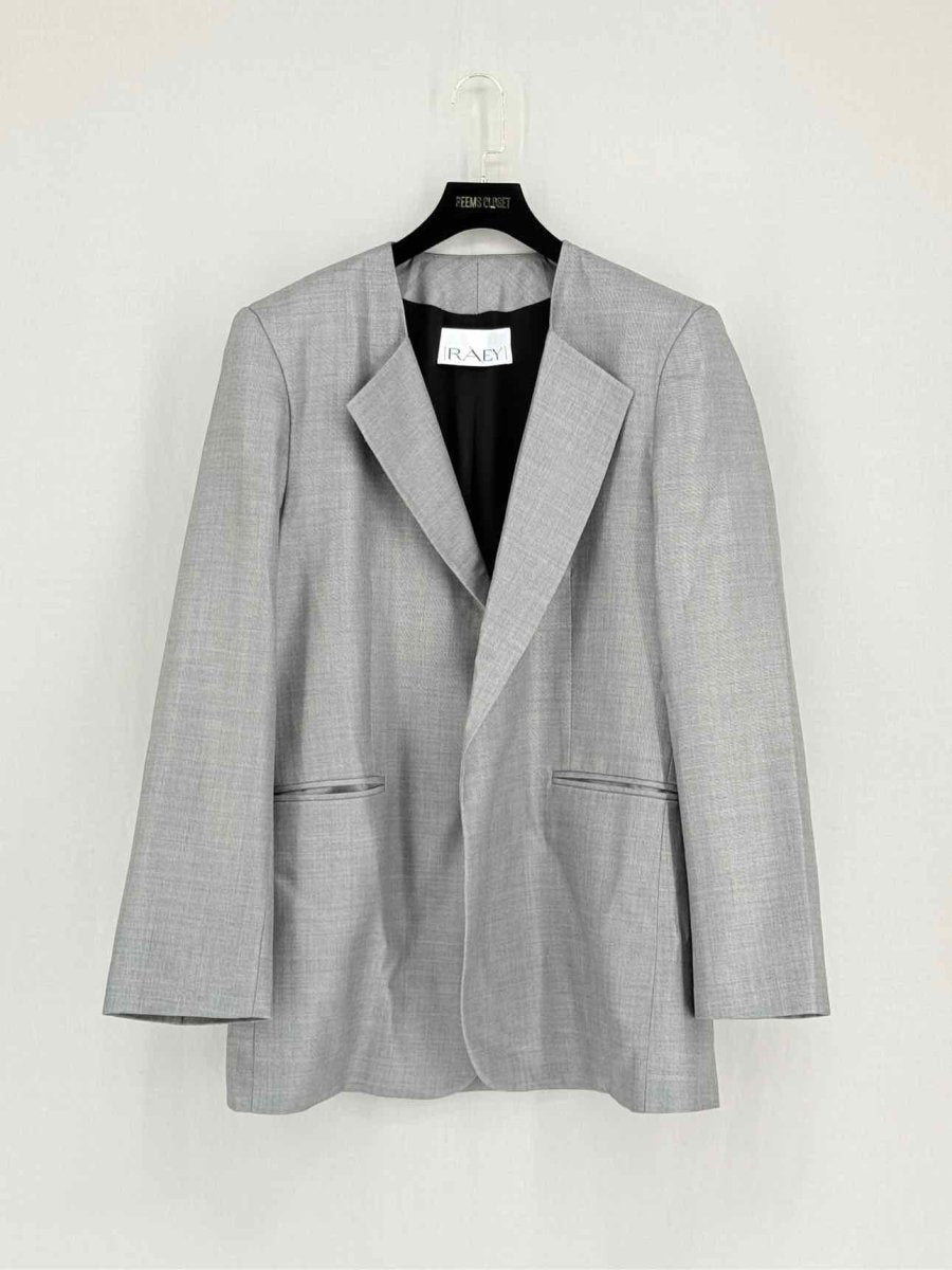 Pre - loved RAEY Grey Size US 8 Outfit Set at Reems Closet