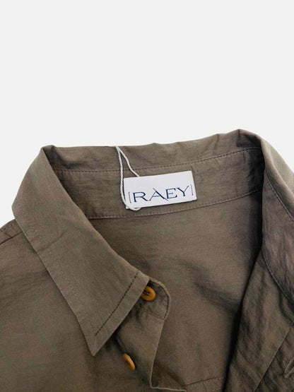 Pre - loved RAEY Oversized Brown Shirt at Reems Closet