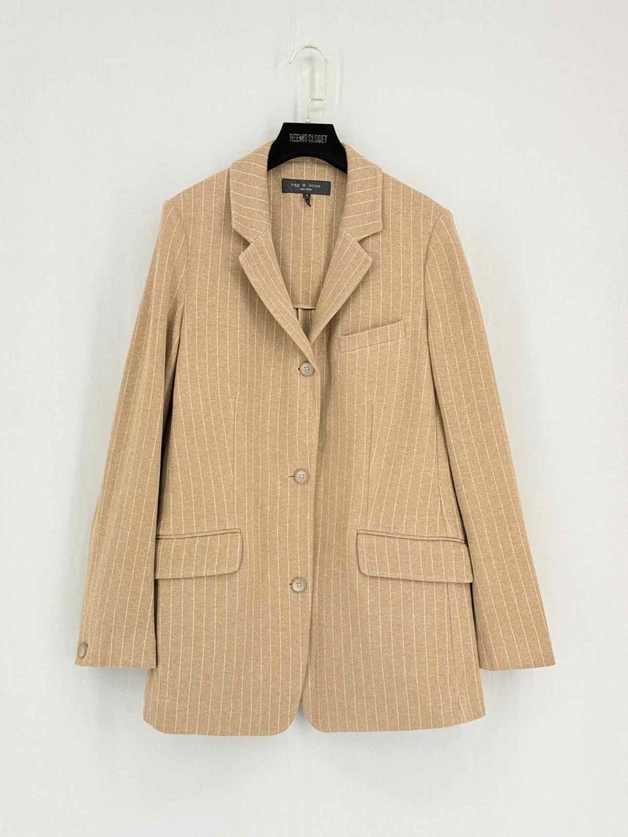 Pre - loved RAG & BONE Beige Striped Size US 4 Outfit Set at Reems Closet