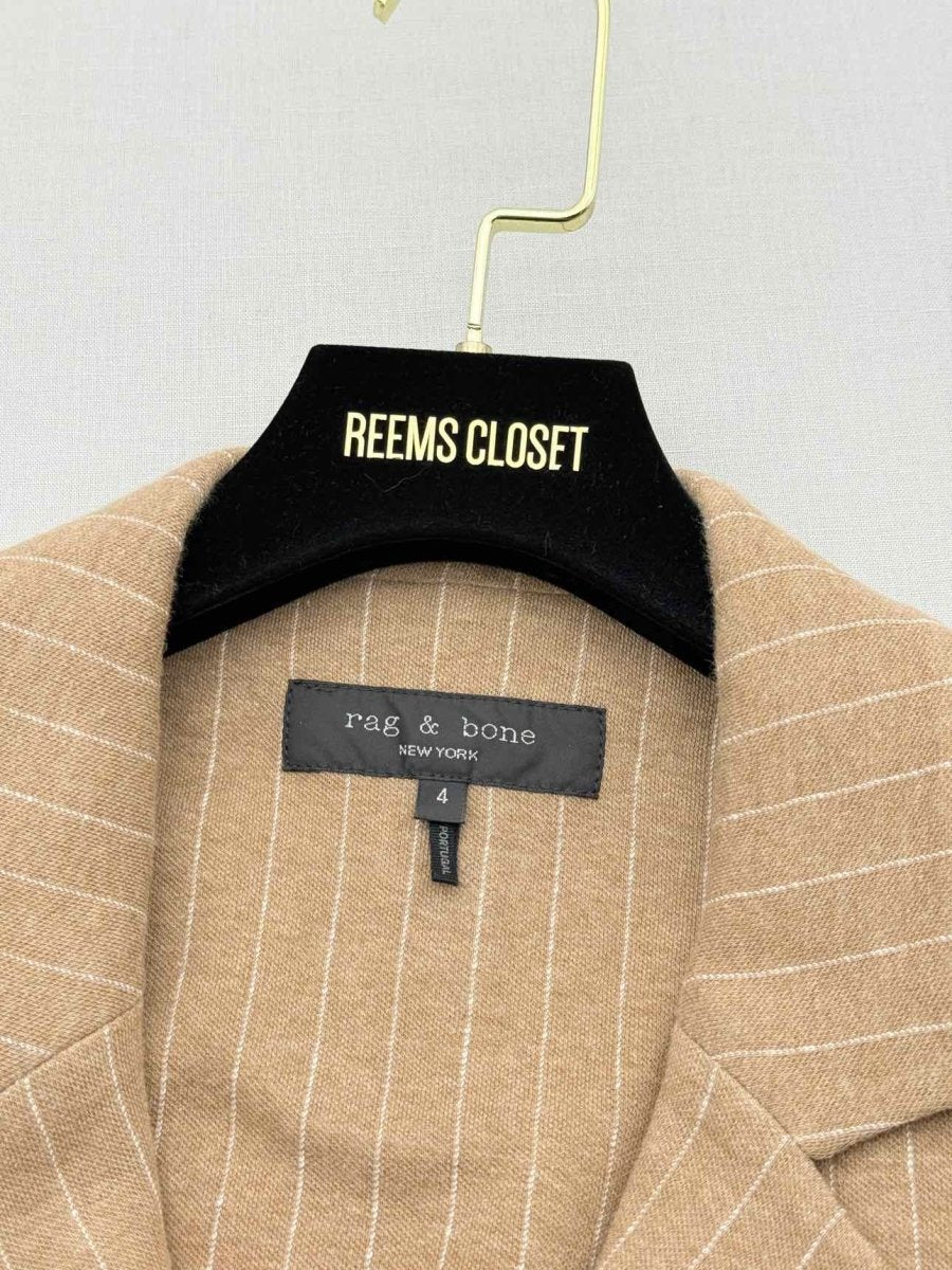 Pre - loved RAG & BONE Beige Striped Size US 4 Outfit Set at Reems Closet