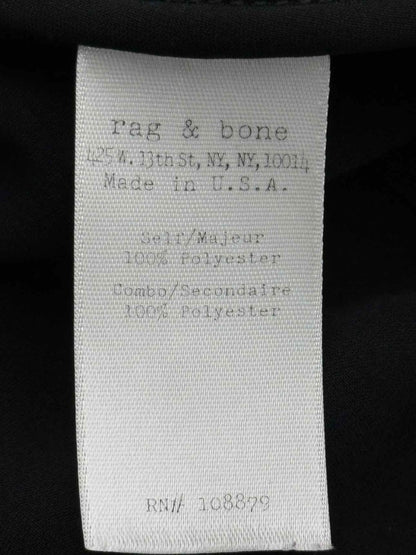 Pre - loved RAG & BONE Black Size Medium Blouse at Reems Closet