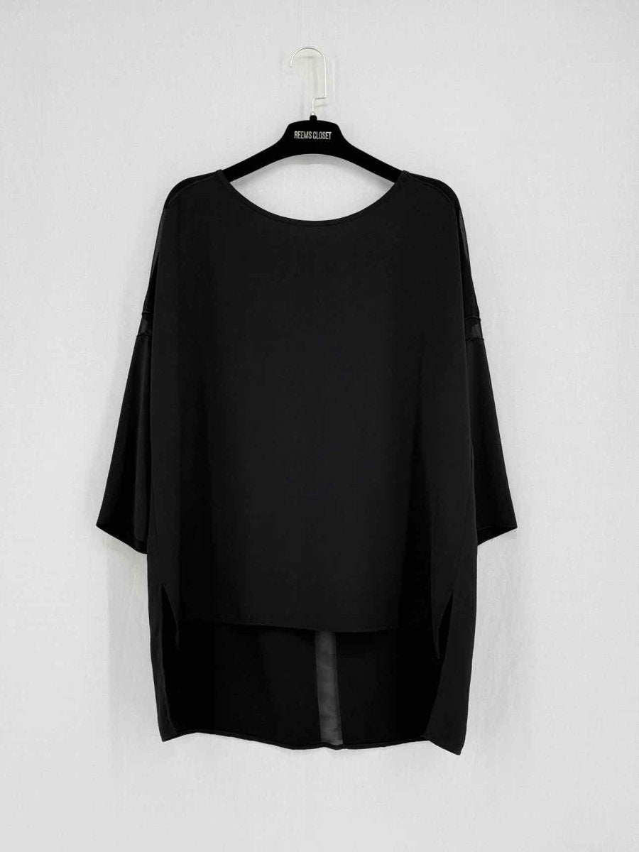 Pre - loved RAG & BONE Black Size Medium Blouse at Reems Closet