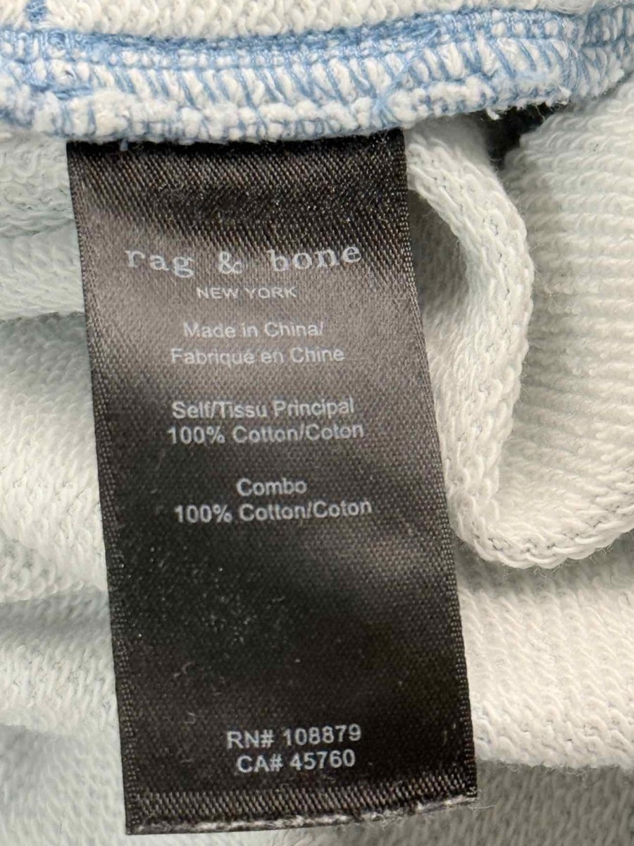 Pre - loved RAG & BONE Blue Denim Print Jeggings at Reems Closet