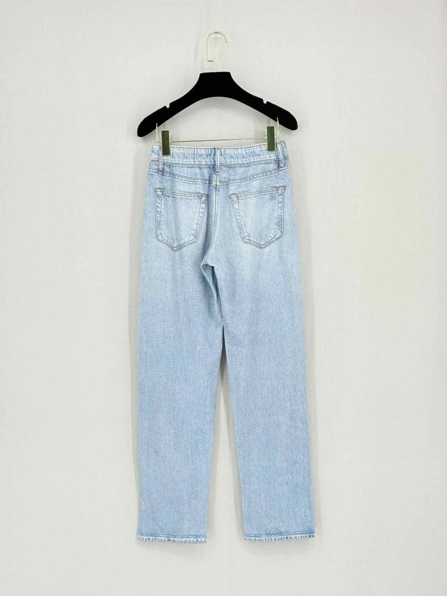 Pre - loved RAG & BONE Blue Denim Print Jeggings at Reems Closet