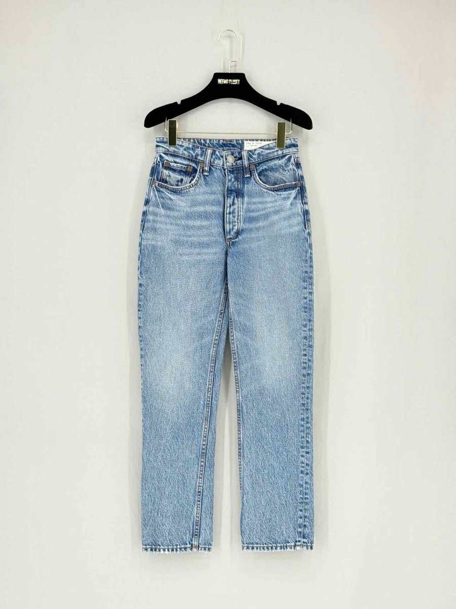 Pre - loved RAG & BONE Blue Size 24 Jeans at Reems Closet