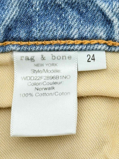 Pre - loved RAG & BONE Blue Size 24 Jeans at Reems Closet