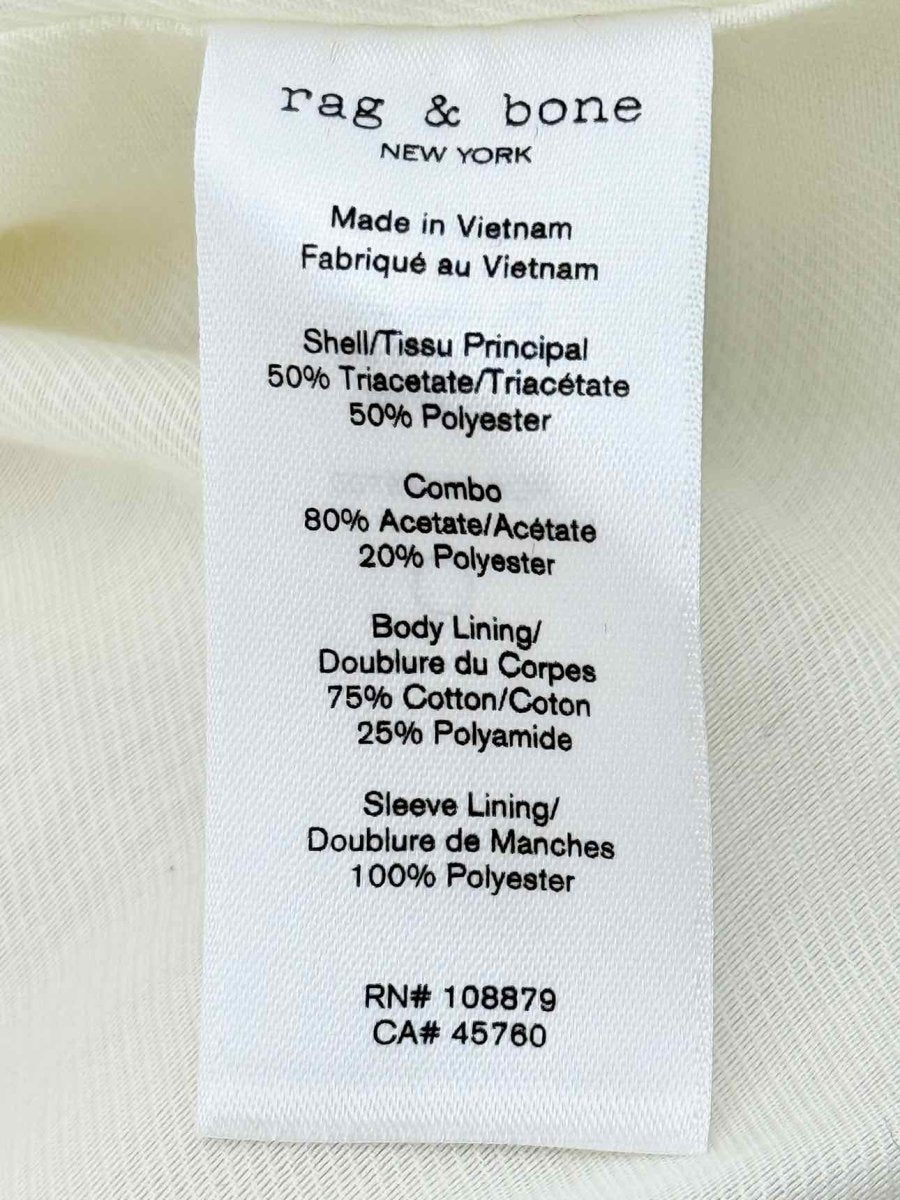 Pre - loved RAG & BONE Cream Size US 12 Jacket at Reems Closet