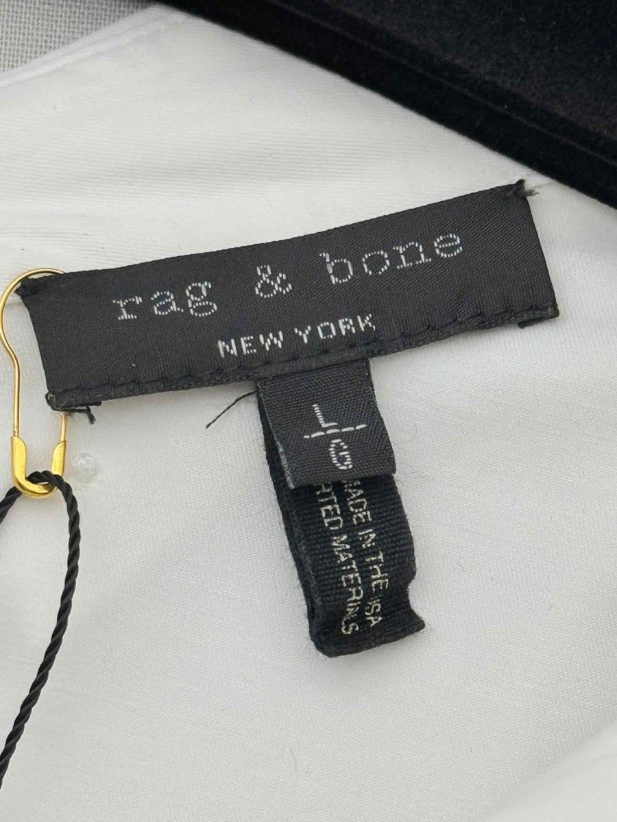 Pre - loved RAG & BONE White Size Large Shirt at Reems Closet