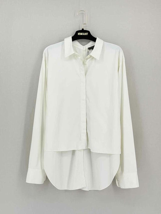 Pre - loved RAG & BONE White Size Large Shirt at Reems Closet