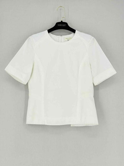 Pre - loved RAG & BONE White Size Medium Top at Reems Closet