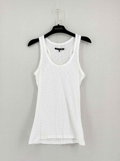 Pre - loved RAG & BONE White Size XSmall Tank Top at Reems Closet