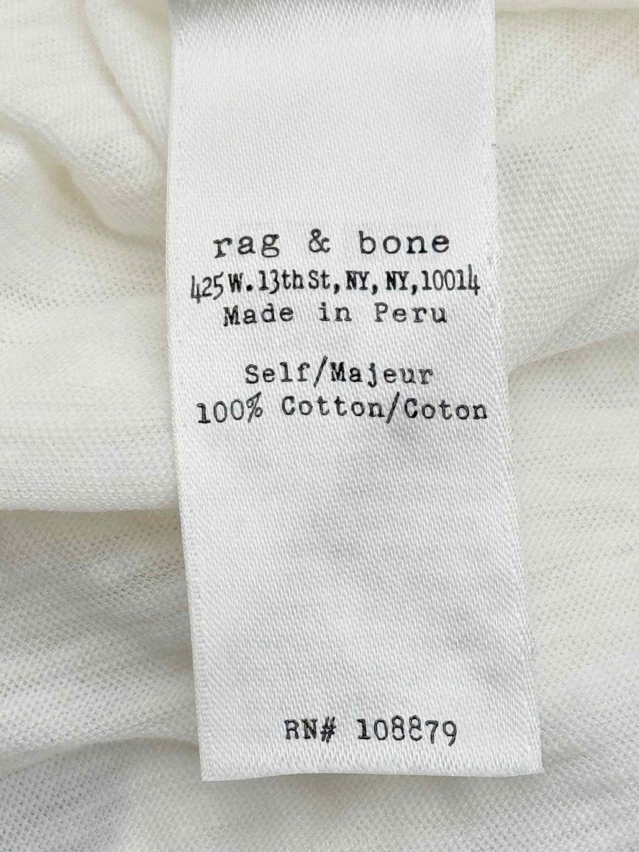 Pre - loved RAG & BONE White Size XSmall Tank Top at Reems Closet