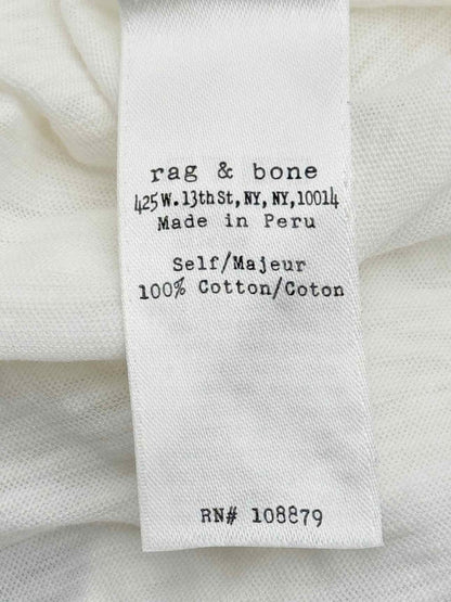 Pre - loved RAG & BONE White Size XSmall Tank Top at Reems Closet