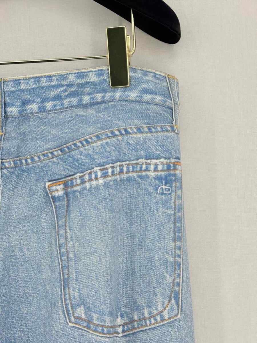 Pre - loved RAG & BONE Wide Leg Blue Size 26 Jeans at Reems Closet