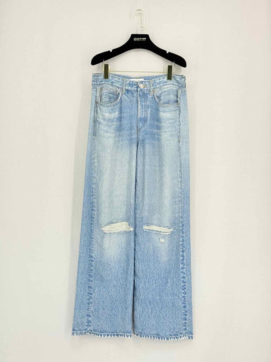 Pre - loved RAG & BONE Wide Leg Blue Size 26 Jeans at Reems Closet