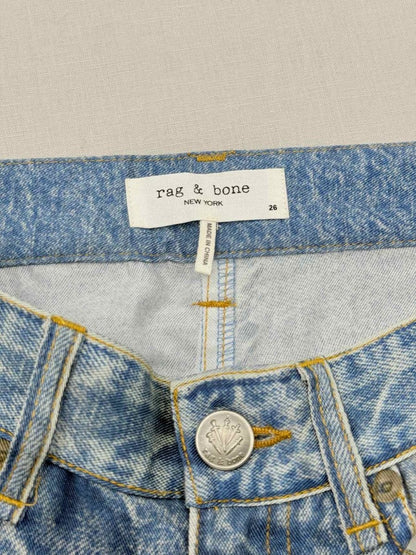 Pre - loved RAG & BONE Wide Leg Blue Size 26 Jeans at Reems Closet