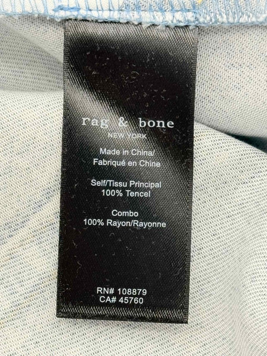 Pre - loved RAG & BONE Wide Leg Blue Size 26 Jeans at Reems Closet