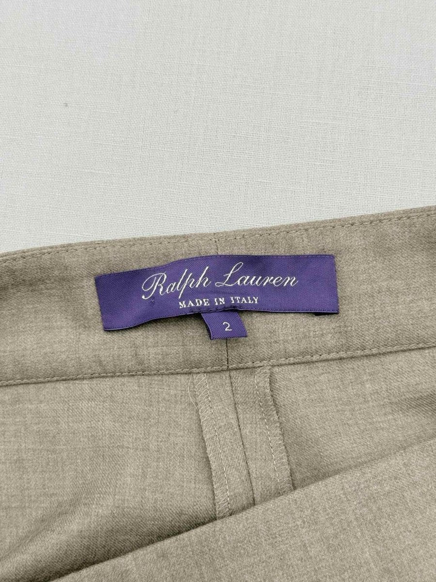 Pre-loved RALPH LAUREN Beige Size US 2 Pants at Reems Closet
