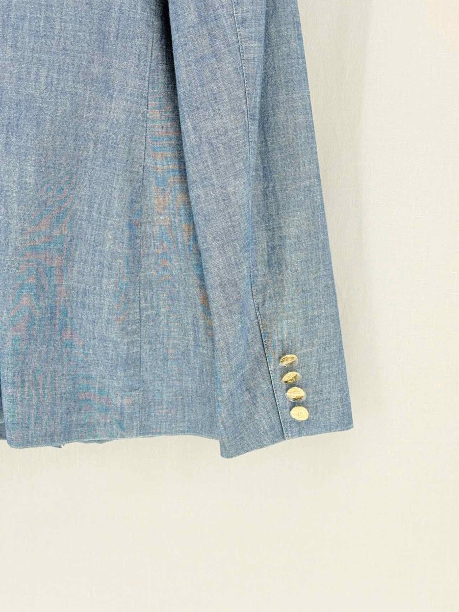 Pre - loved RALPH LAUREN Blue Size US 8 Jacket at Reems Closet