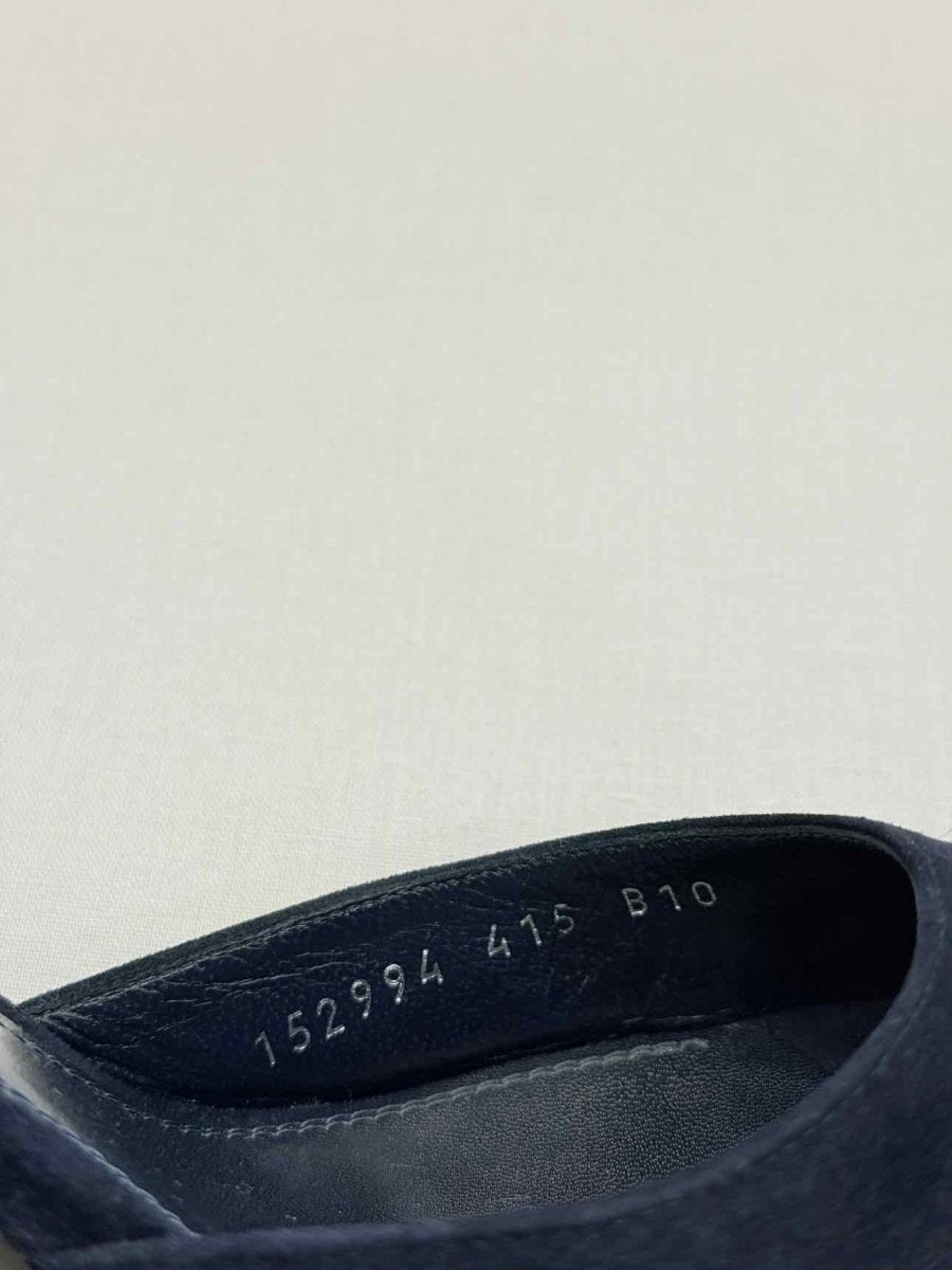 Pre - loved RALPH LAUREN COLLECTION D'Orsay Blue Size EU 40 Pumps at Reems Closet