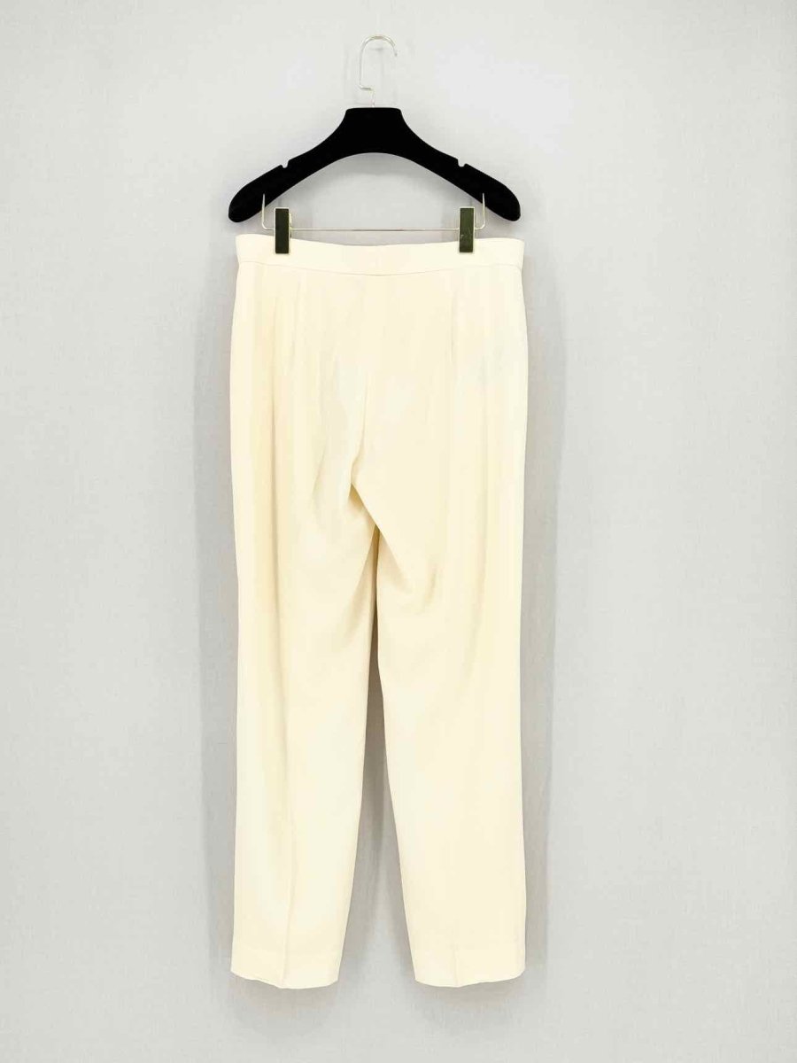 Pre - loved RALPH LAUREN Cream Size US 8 Pants at Reems Closet
