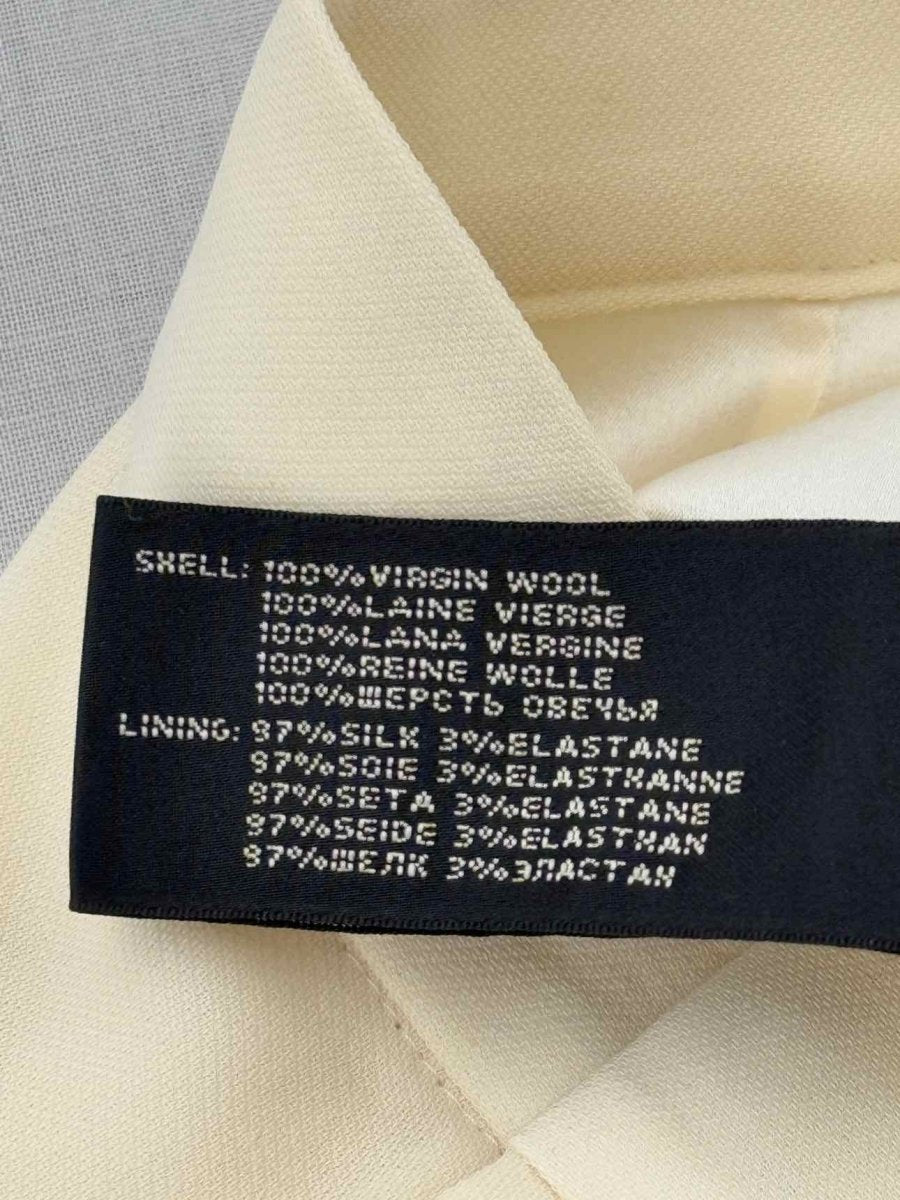 Pre - loved RALPH LAUREN Cream Size US 8 Pants at Reems Closet