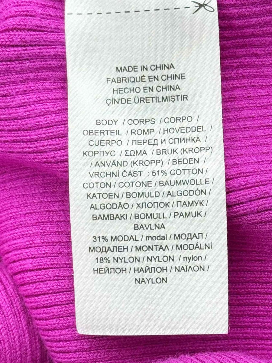 Pre - loved RALPH LAUREN Fuchsia Size Large Cardigan at Reems Closet