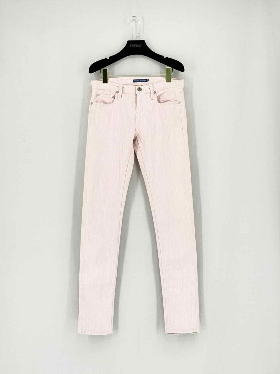 Pre - loved RALPH LAUREN Light Pink Size 27 Jeans at Reems Closet