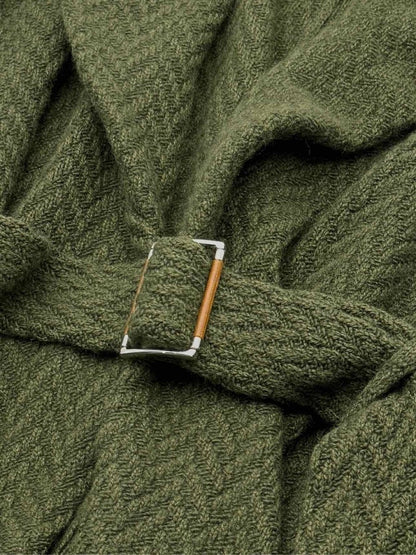 Pre - loved RALPH LAUREN Olive Green Size Medium/Large Cardigan at Reems Closet