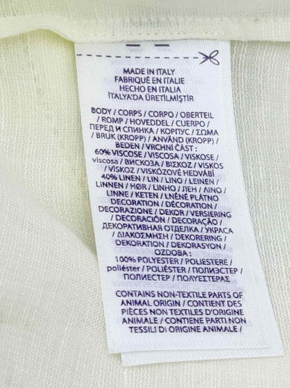 Pre-loved RALPH LAUREN Purple Label Off-white Size US 6 Shirt at Reems Closet