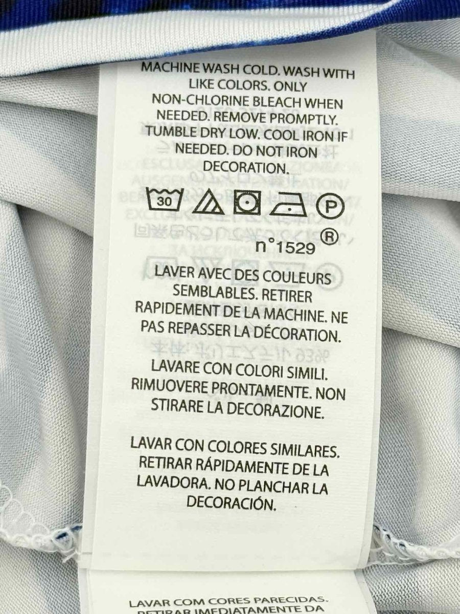 Pre - loved RALPH LAUREN SPORT Blue & White Size Large Polo Shirt at Reems Closet