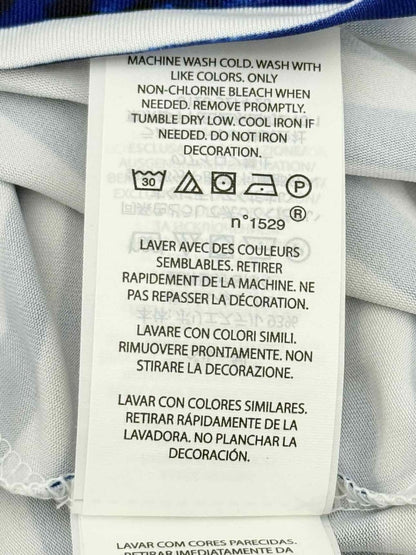 Pre - loved RALPH LAUREN SPORT Blue & White Size Large Polo Shirt at Reems Closet