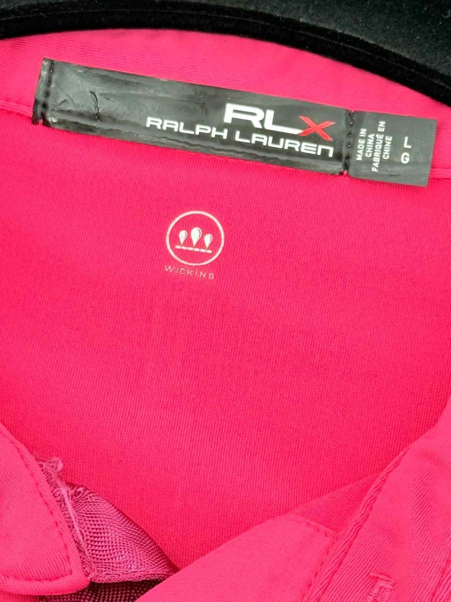 Pre - loved RALPH LAUREN SPORT Pink Size Large Polo Shirt at Reems Closet