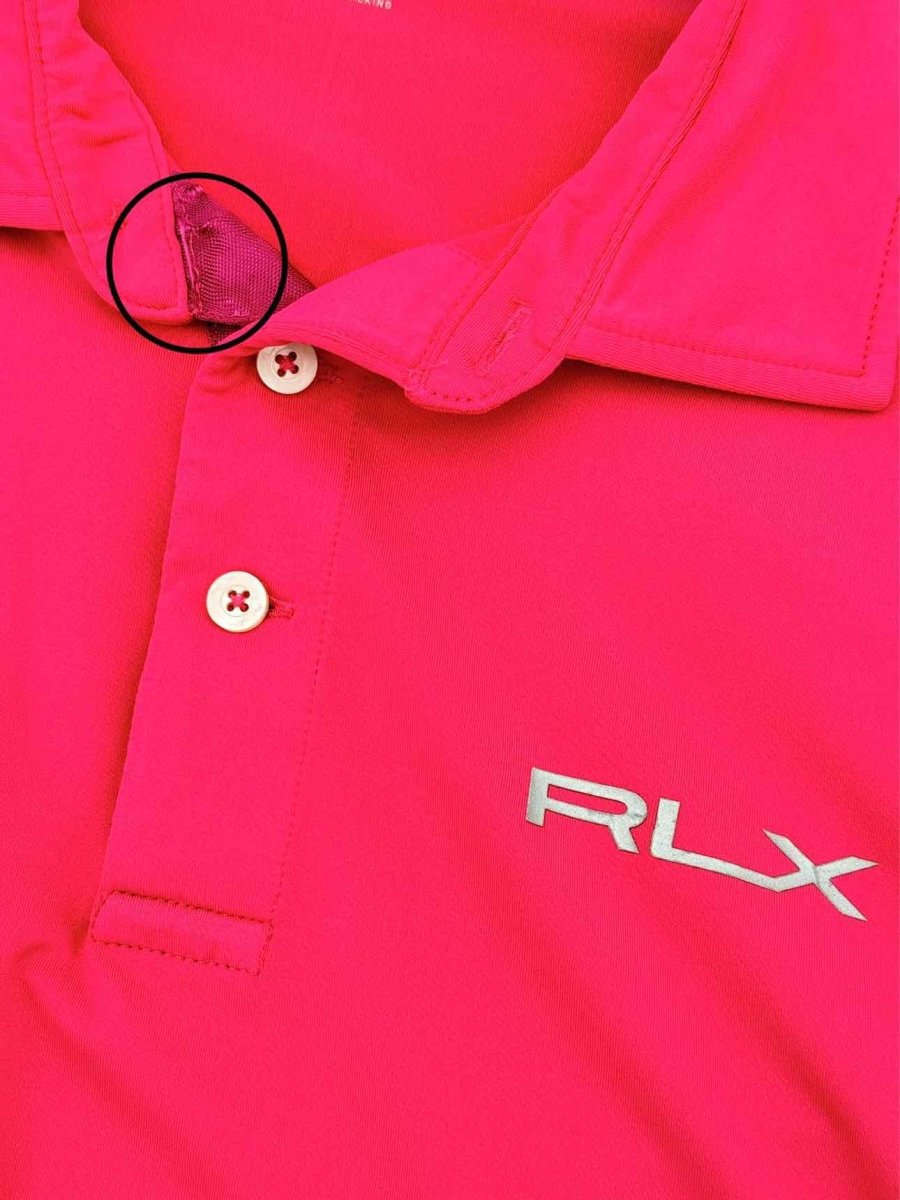 Pre - loved RALPH LAUREN SPORT Pink Size Large Polo Shirt at Reems Closet