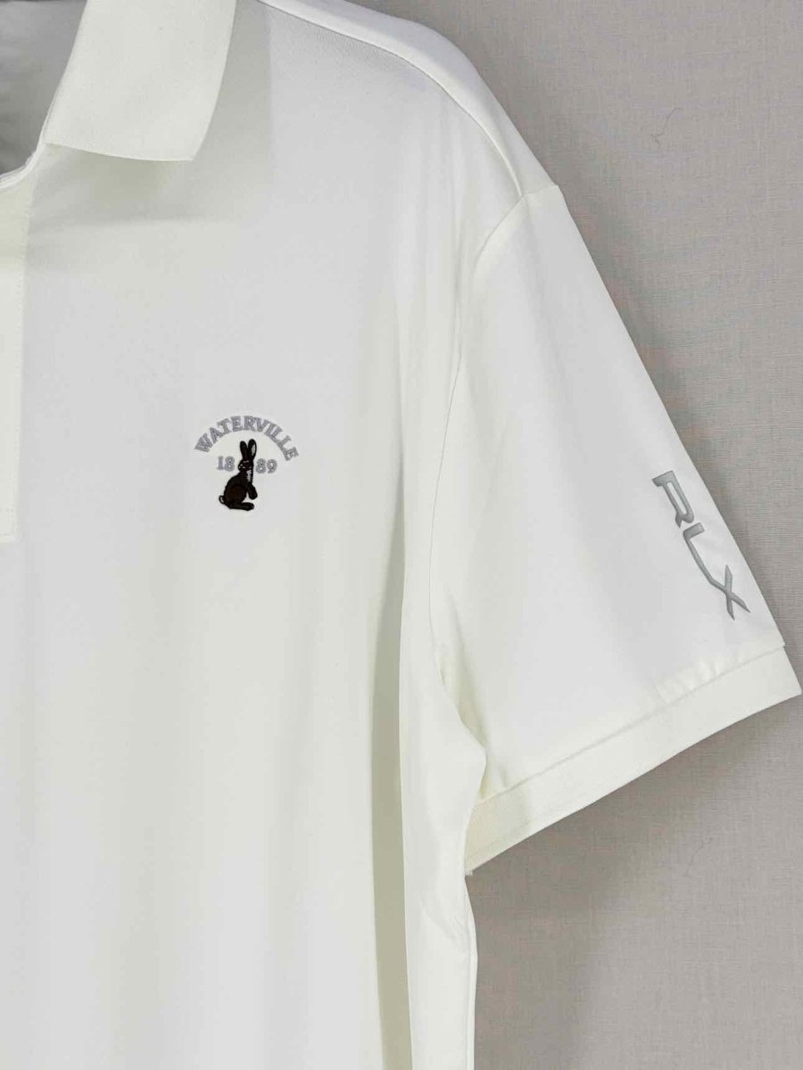 Pre - loved RALPH LAUREN SPORT White Size Large Polo Shirt at Reems Closet