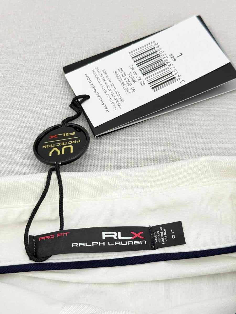 Pre - loved RALPH LAUREN SPORT White Size Large Polo Shirt at Reems Closet