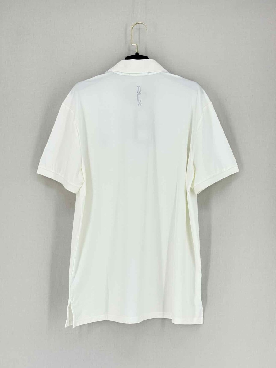 Pre - loved RALPH LAUREN SPORT White Size Large Polo Shirt at Reems Closet