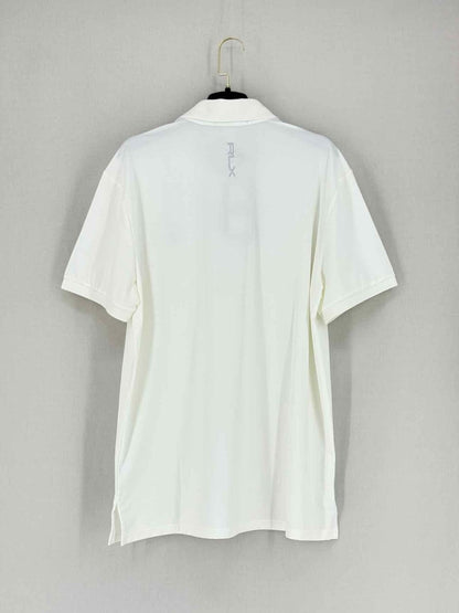 Pre - loved RALPH LAUREN SPORT White Size Large Polo Shirt at Reems Closet