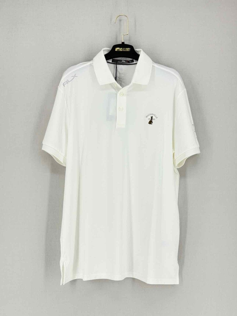 Pre - loved RALPH LAUREN SPORT White Size Large Polo Shirt at Reems Closet
