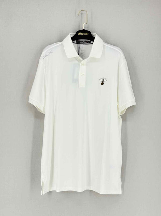 Pre - loved RALPH LAUREN SPORT White Size Large Polo Shirt at Reems Closet